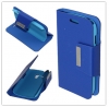 FUNDA FLIP COVER PARA SAMSUNG S7580 GALAXY TREND PLUS TIPO LIBRO AZUL